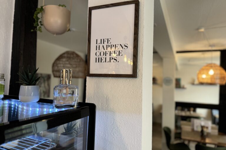 Detox-Wasser im Blattwerk