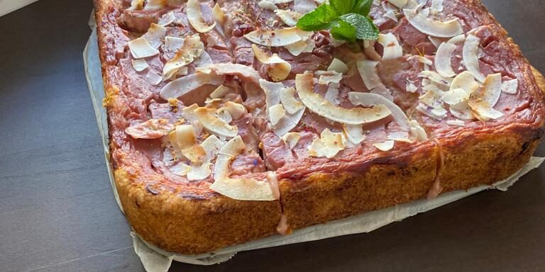 Gebratener Tofu mit Reis Bad Homburg Gebratener Tofu mit Reis und Gemüse im Blattwerk Café