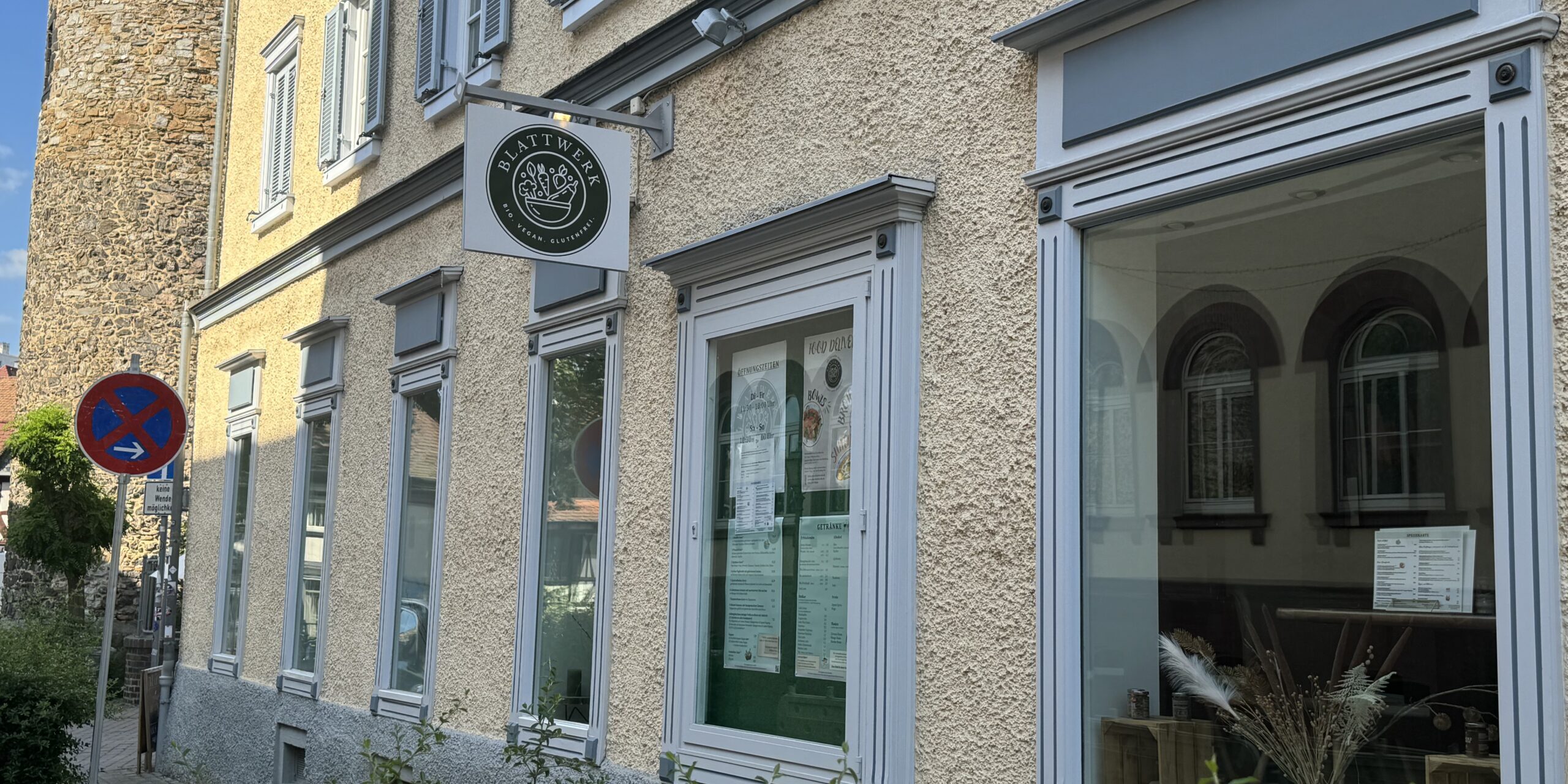 Veganer Cappuccino im Blattwerk Café Bad Homburg