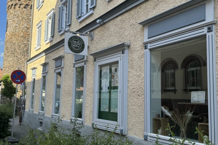 Veganer Cappuccino im Blattwerk Café Bad Homburg